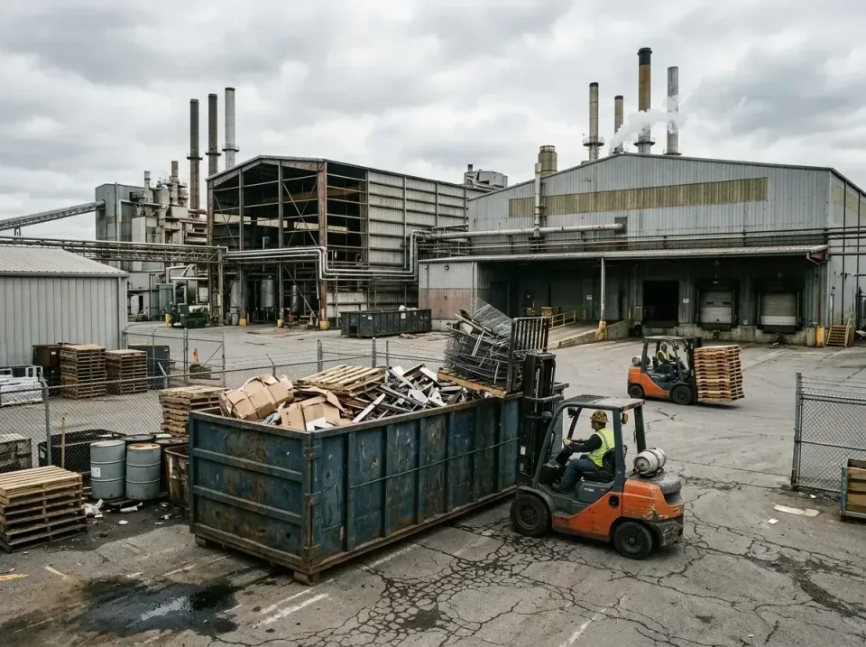 industrial-factory-scrap-conta-003 — frequently asked questions, Cheap Roll-off Dumpster Rentals in Charleston, MO